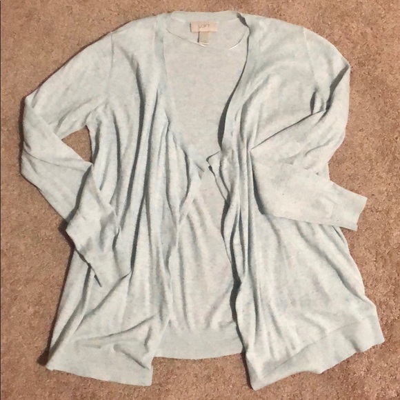 LOFT Sweaters - Light Blue Cardigan
